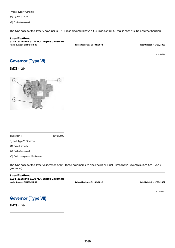 Caterpillar CAT 3126 Marine Engine Service Repair Manual (8NM00001 and up) Workshop Guide