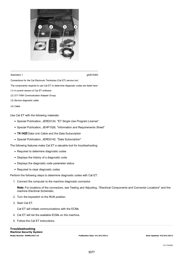 Caterpillar CAT 312C, 312C L Excavator Service Repair Manual (CBA00001 till 01200) Workshop Guide