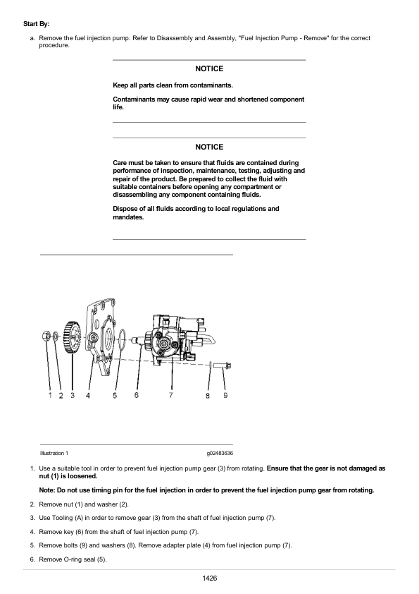 Caterpillar CAT 320 Excavator Service Repair Manual (HEX00001 and up)