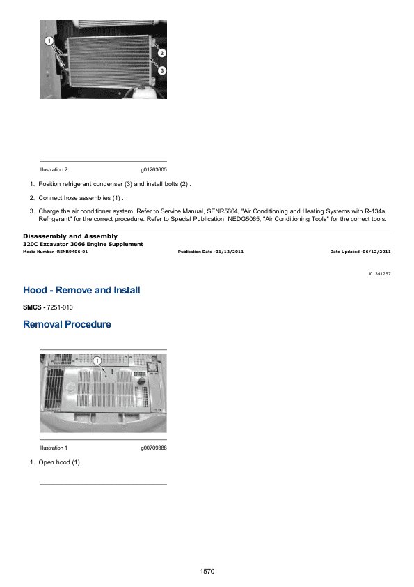Caterpillar CAT 320C, 320C L, 320CL Excavator Service Repair Manual (HKT00001 and up) Workshop Guide