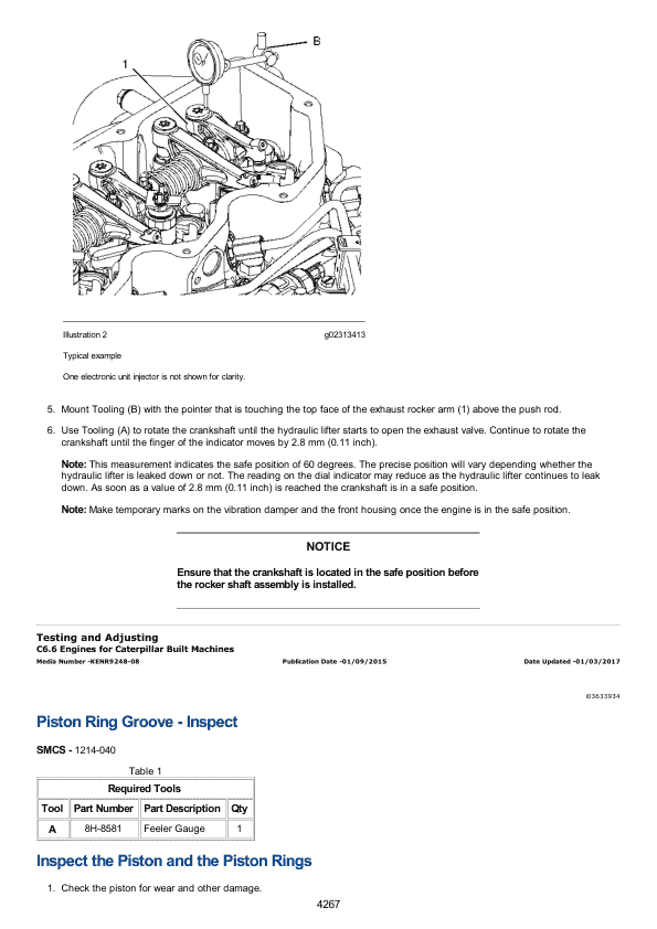 Caterpillar CAT 320E LRR Excavator Service Repair Manual (TFX00001 and up) Workshop Guide