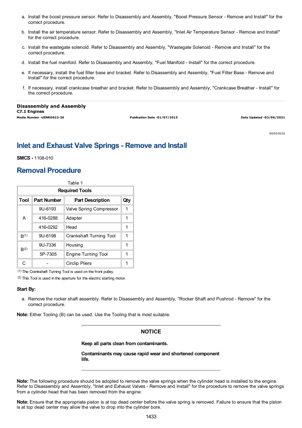 Caterpillar CAT 323 Excavator Service Repair Manual (YBL00001 and up)