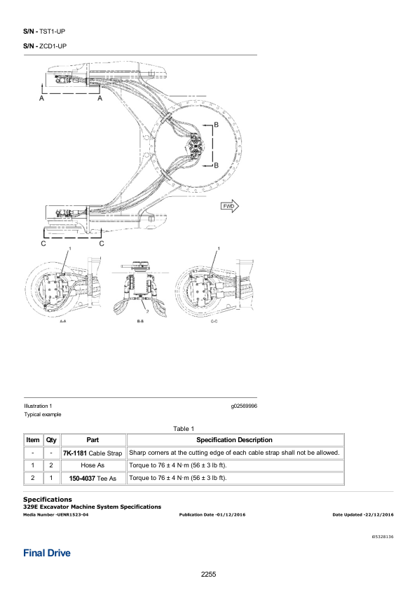 Caterpillar CAT 329E L Excavator Service Repair Manual (ZCD00001 and up)
