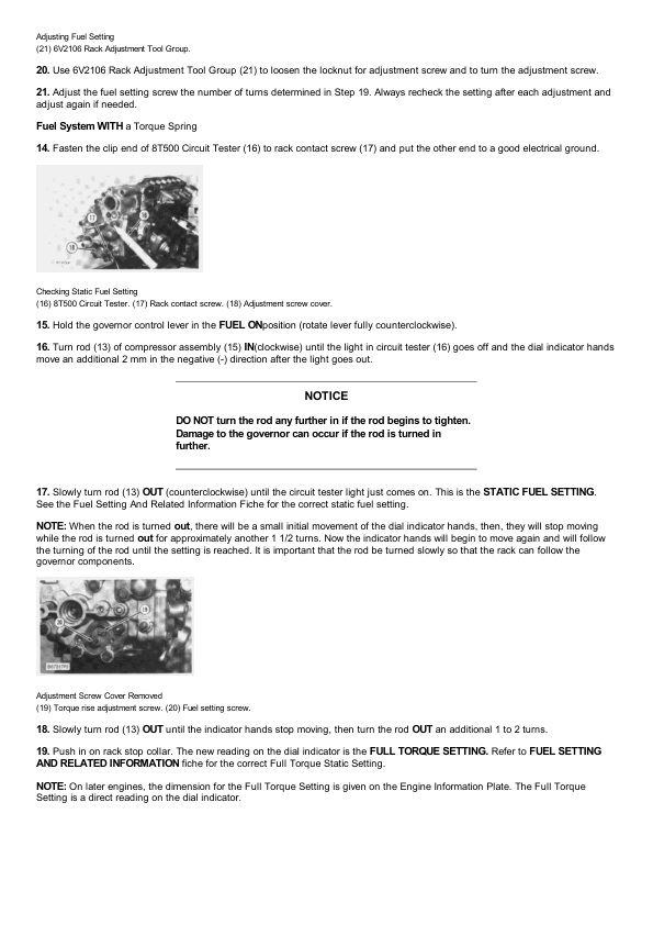 Caterpillar CAT 3304 Engine Machine Service Repair Manual (09Z00001 and up) Workshop Guide