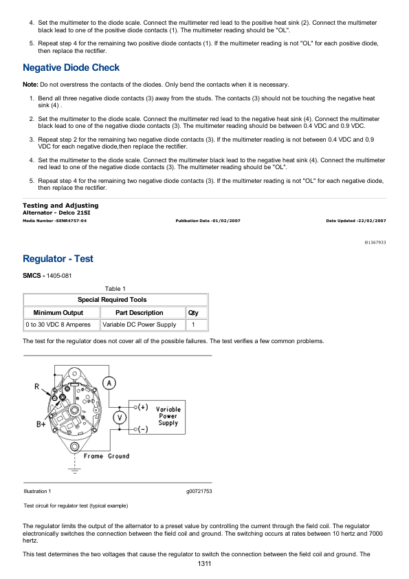 Caterpillar CAT 3306C Truck Engine Service Repair Manual (9TL00001 and up) Workshop Guide