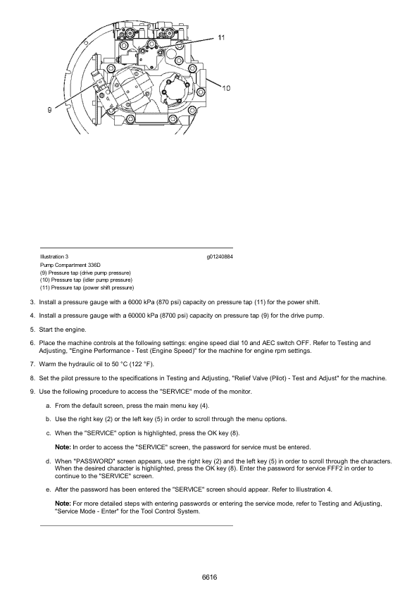 Caterpillar CAT 330D L Excavator Service Repair Manual (MWP00001 and up)
