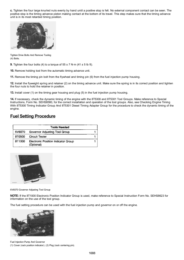 Caterpillar CAT 3406B Truck Engine Service Repair Manual (4MG00001 and up)