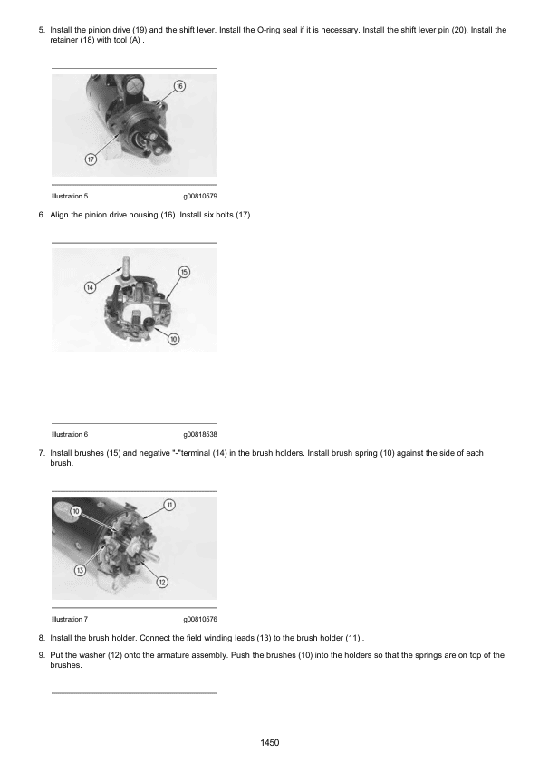 Caterpillar CAT 3406E Marine Engine Service Repair Manual (9WR00001 and up)