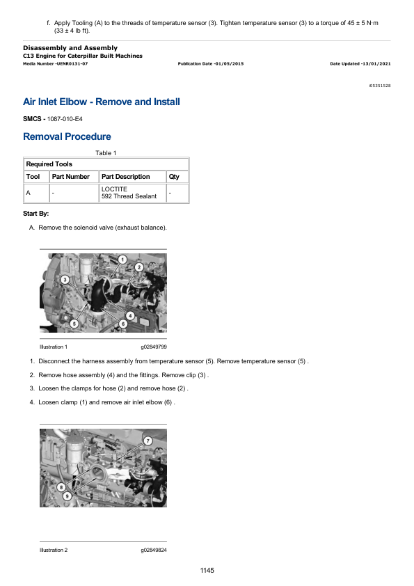 Caterpillar CAT 349F L Excavator Service Repair Manual (KEA00001 and up)