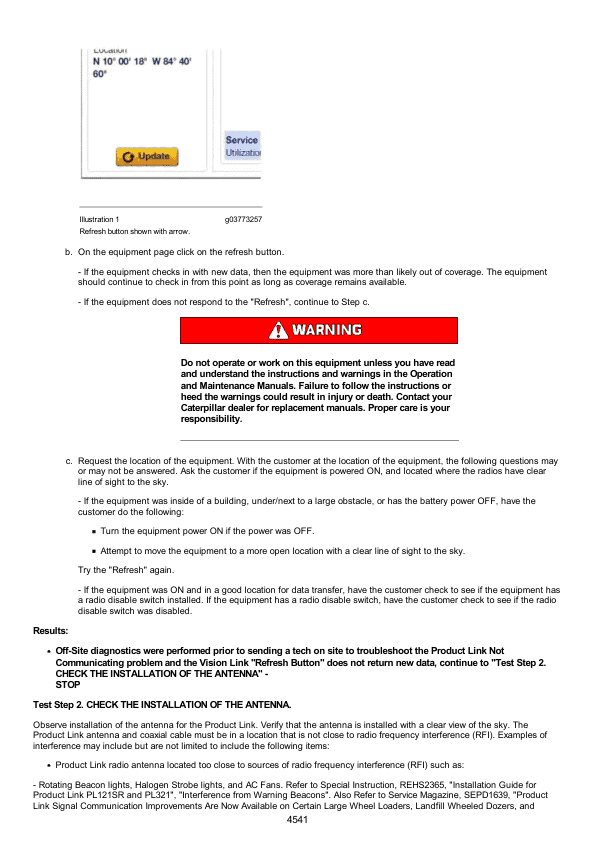 Caterpillar CAT 416C Backhoe Loader Service Repair Manual (1WR08116 till 10736)