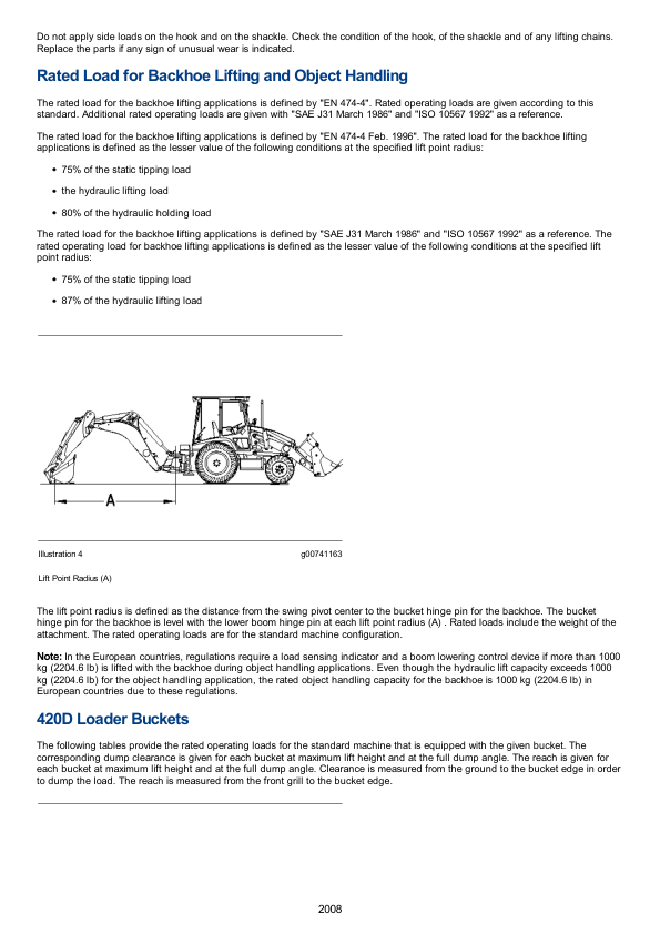 Caterpillar CAT 420D Backhoe Loader Service Repair Manual (BLN04544 till 10299) Workshop Guide