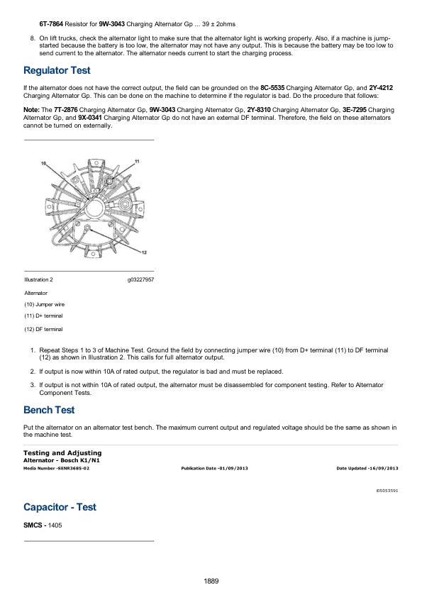 Caterpillar CAT 436B Backhoe Loader Service Repair Manual (7FL00001 and up)