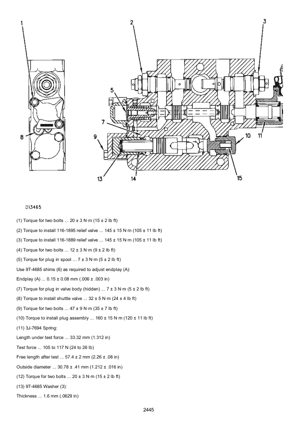 Caterpillar CAT 446B Backhoe Loader Service Repair Manual (5BL00001 till 00383)