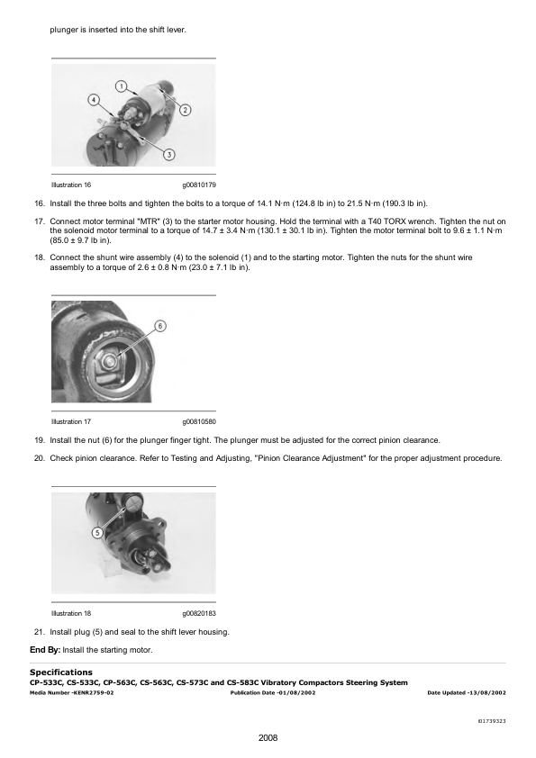 Caterpillar CAT 450E Backhoe Loader Service Repair Manual (EBL00001 and up)