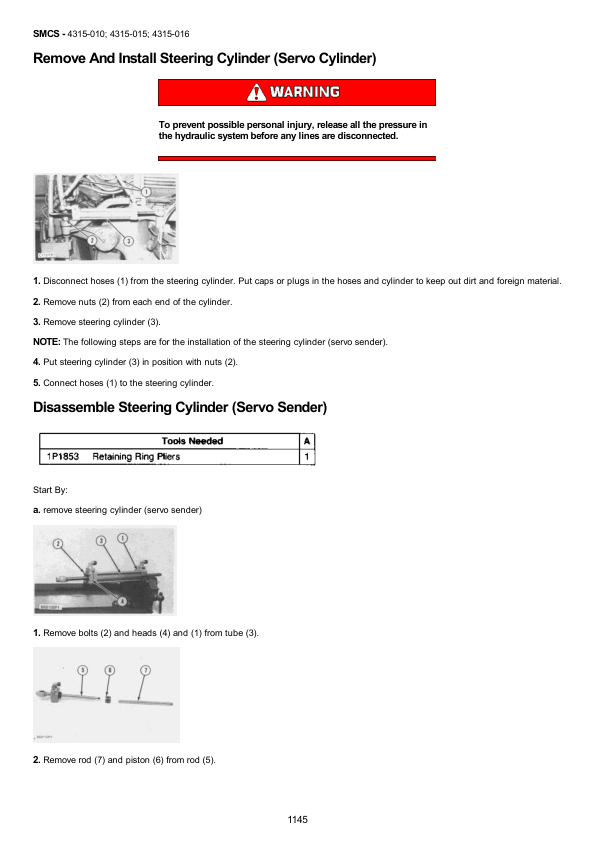 Caterpillar CAT 621E Wheel Tractor Service Repair Manual (6AB00001 till 01427)