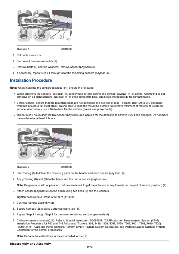 Caterpillar CAT 730 Articulated Dump Truck Service Repair Manual (3T300001 and up) Workshop Guide