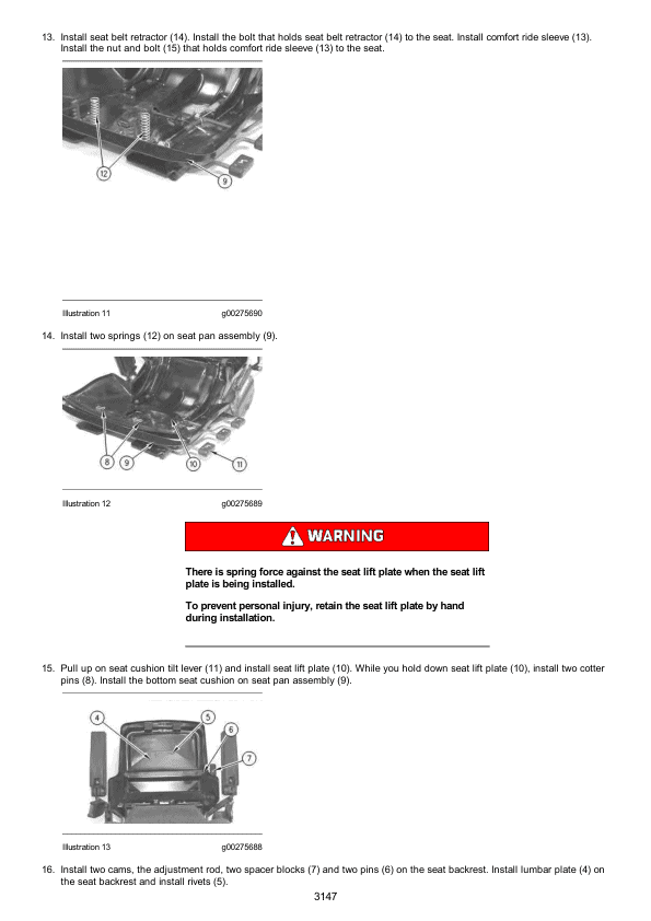 Caterpillar CAT 938F Wheel Loader Service Repair Manual (8SM00001 and up)