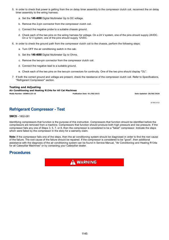 Caterpillar CAT 966M Wheel Loader Service Repair Manual (GMS00001 and up)