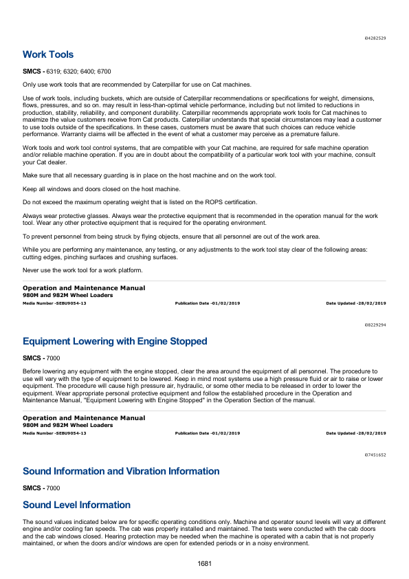 Caterpillar CAT 980M Wheel Loader Service Repair Manual (KRS00001 and up)