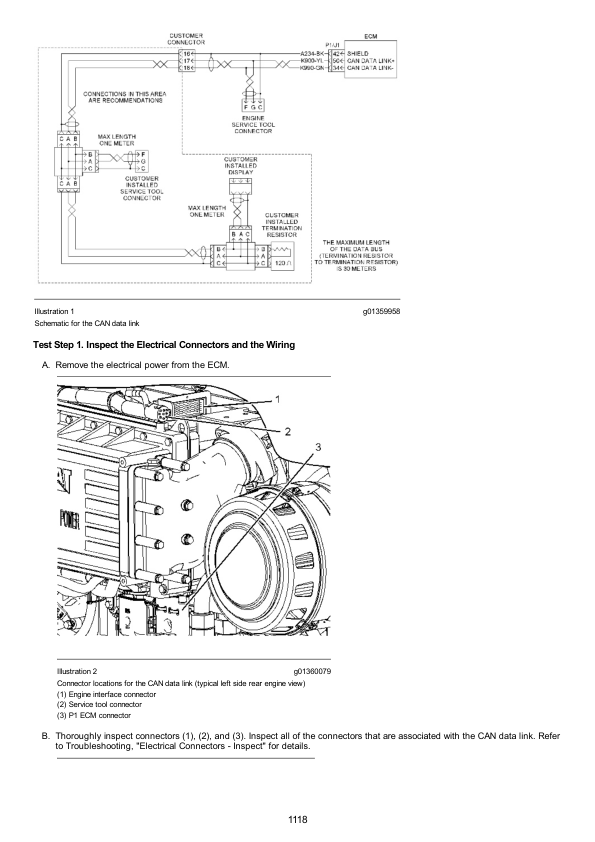 Caterpillar CAT C18 Marine Engine Service Repair Manual (GES00001 and up) Workshop Guide