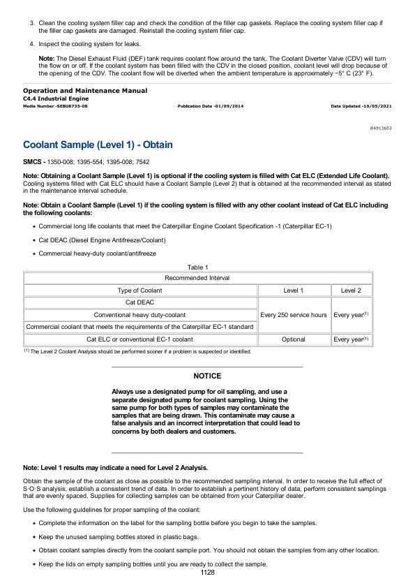 Caterpillar CAT C4.4 Engine Machine Service Repair Manual (JKT00001 and up) Workshop Guide