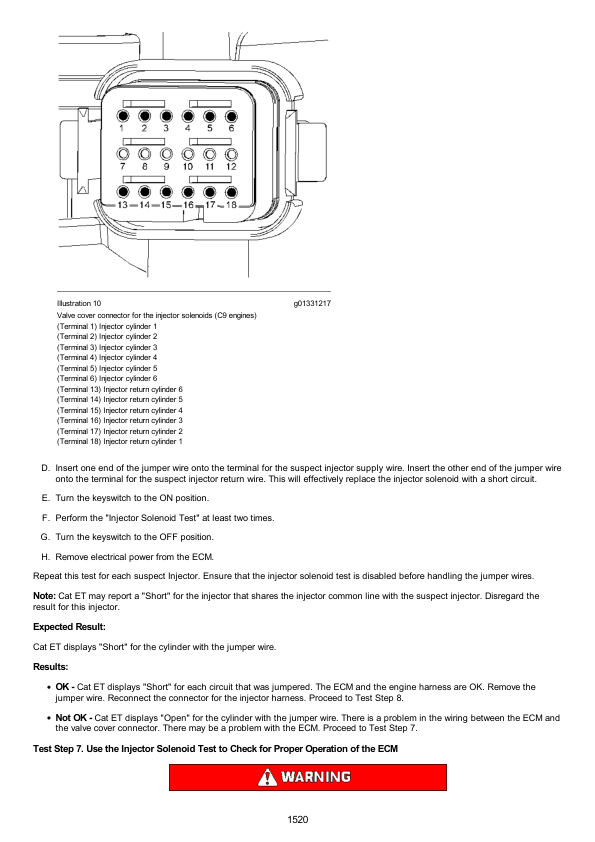 Caterpillar CAT C7 Truck Engine Service Repair Manual (YPG00001 and up) Workshop Guide