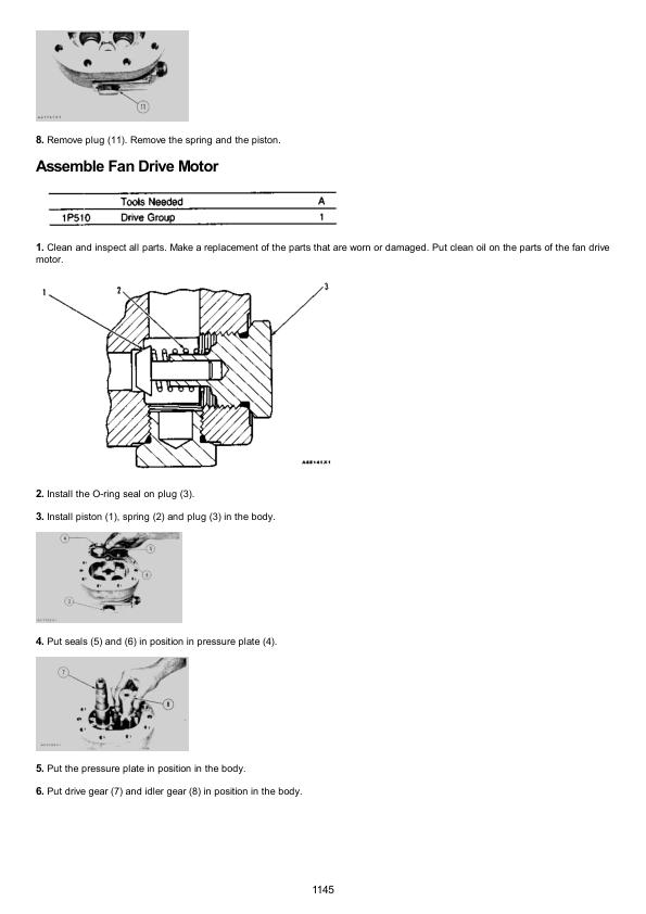 Caterpillar CAT D10 Track Type Tractor Service Repair Manual (84W00001 till 00645)