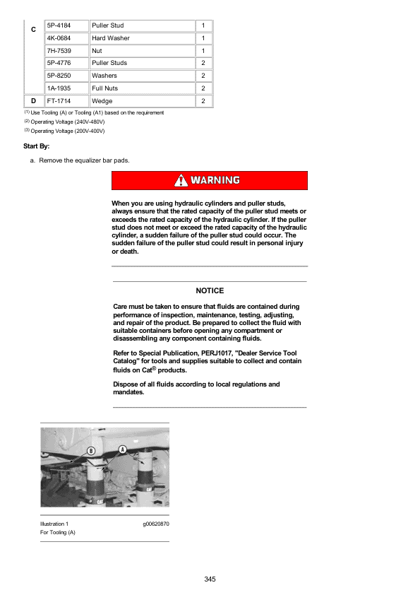 Caterpillar CAT D8R Track Type Tractor Dozer Bulldozer Service Repair Manual (7XM00001 and up)
