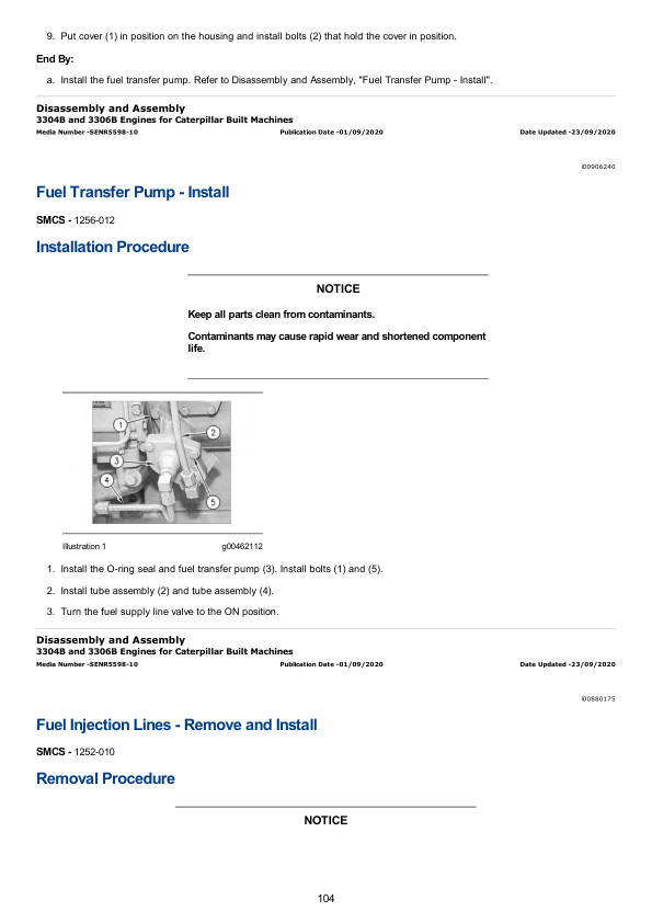 Caterpillar CAT E300B Excavator Service Repair Manual (1WJ00001 and up)