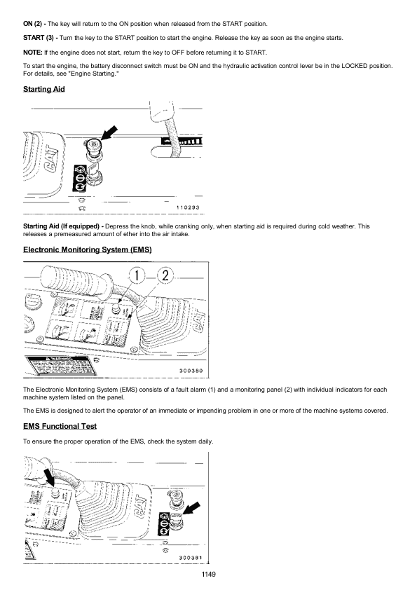 Caterpillar CAT EL200B Excavator Service Repair Manual (7DF00001 and up)