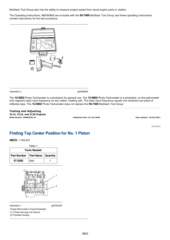 Caterpillar CAT EL200B Excavator Service Repair Manual (7DF00001 and up)