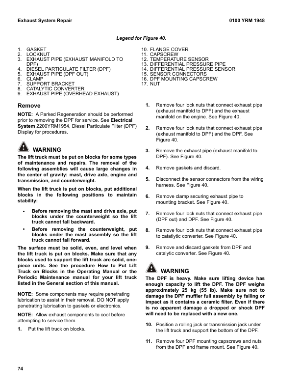 Yale GP60VX, GP70VX, GP70SVX, GP70SVX9, GP80SVX Forklift H878 Series Repair Manual Workshop Guide