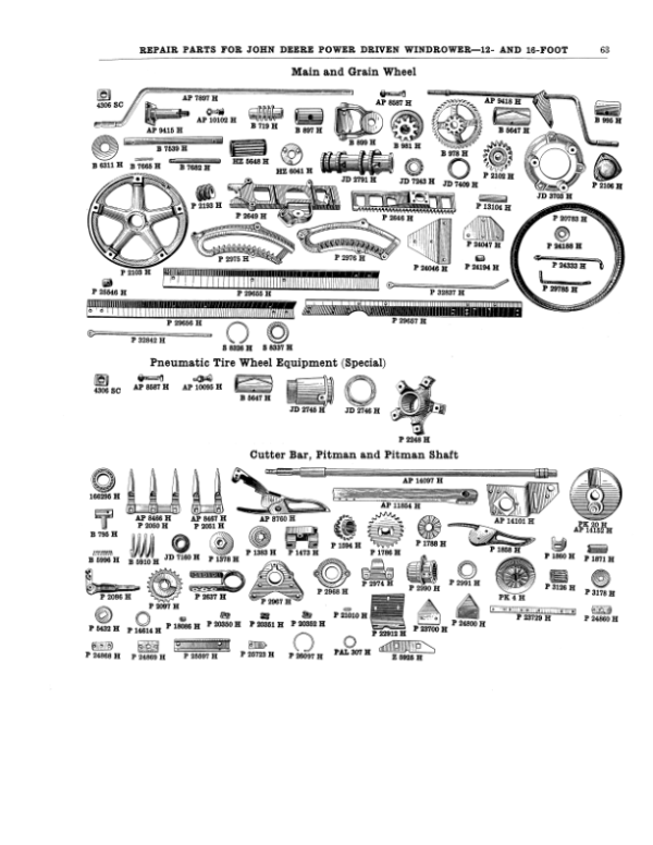 John Deere Power-Driven Windrower (12-, 16-Ft.) Operator’s Manual (DIR223B) Workshop Guide