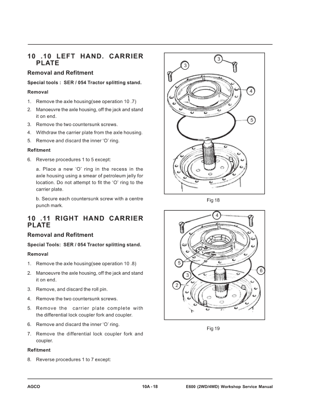 Valtra E600 Tractors Service Repair Manual