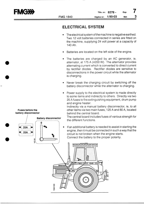 John Deere 1840 Forwarders Operator’s Manuals (F034578 ) Workshop Guide
