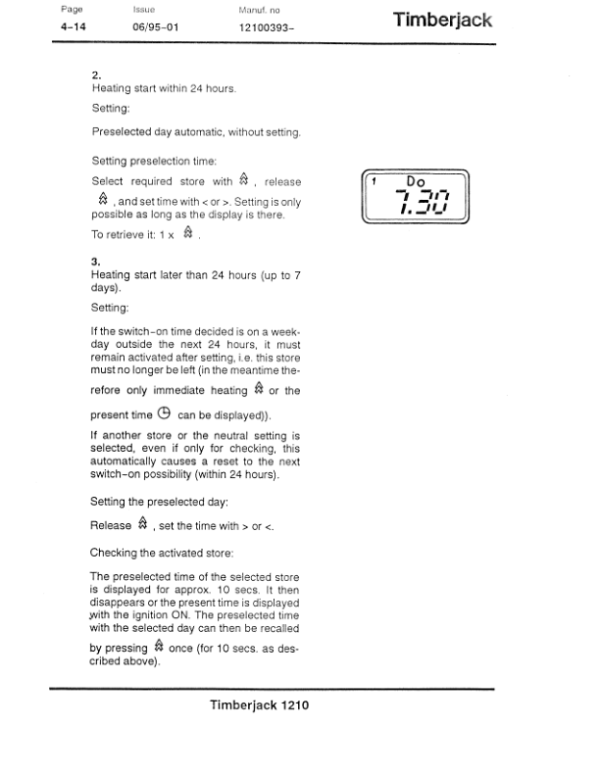 John Deere 1210 Forwarders Operator’s Manuals (F040074) Workshop Guide