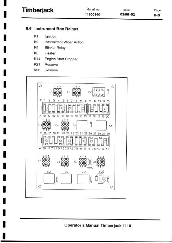 John Deere 1110 Forwarders Operator’s Manuals (F045786) Workshop Guide