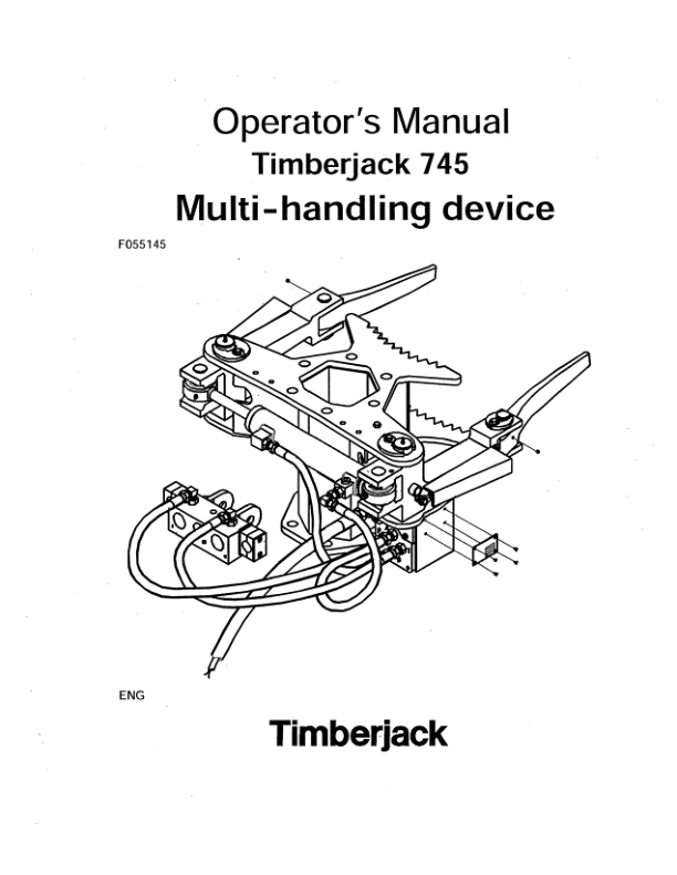 John Deere 745 Harvesting Heads Operator’s Manuals (F055145) Workshop Guide