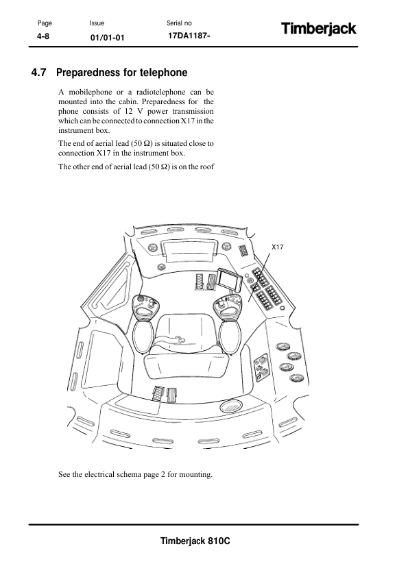 John Deere 810C Forwarders Operator’s Manuals (F061510) Workshop Guide