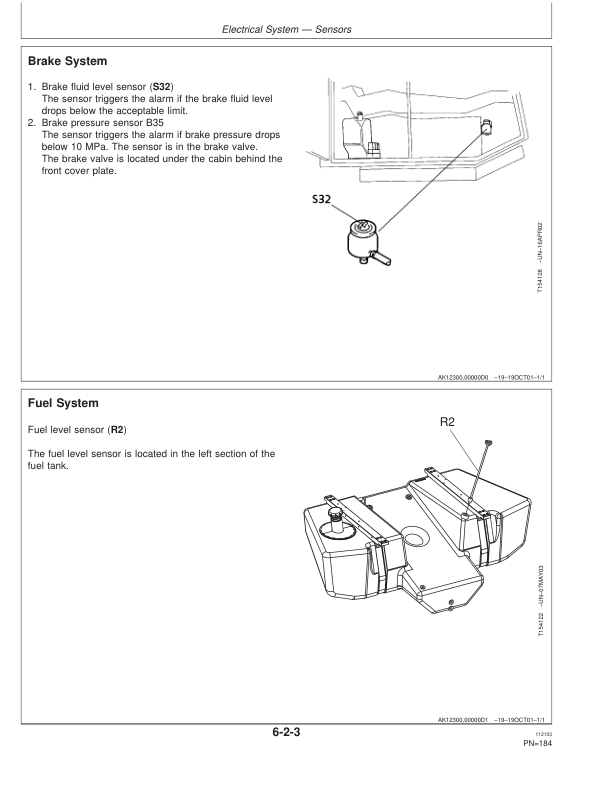 John Deere 1270D Wheeled Harvesters Operator’s Manuals (F063723) Workshop Guide