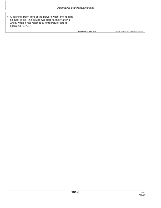 John Deere TIMBERMATIC 700, TIMBERMATIC 900 Measuring And Control Systems Operator’s Manuals (F066417) Workshop Guide