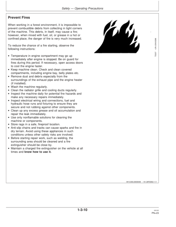 John Deere 1270D Wheeled Harvesters Operator’s Manuals (F066998) Workshop Guide
