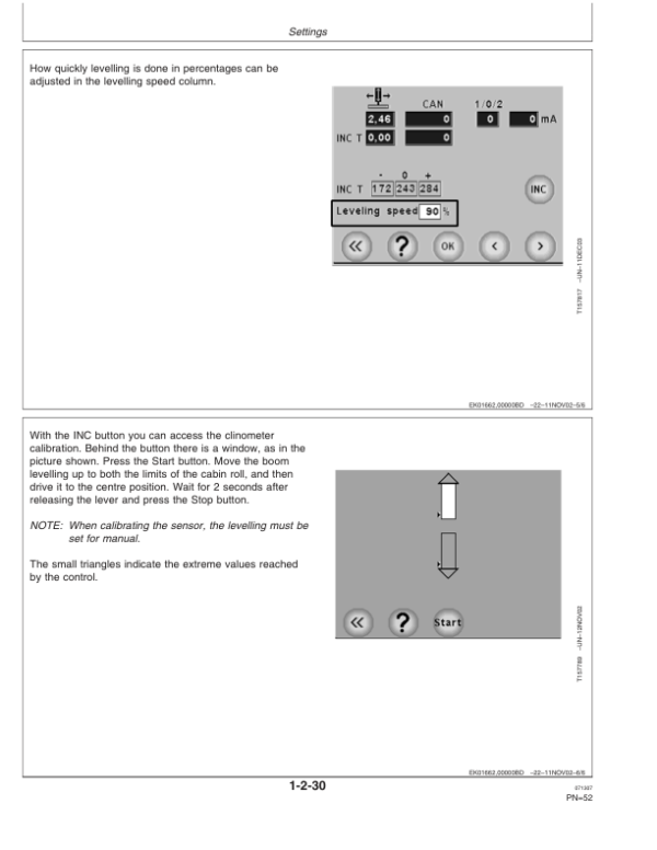 John Deere TMC Measuring And Control Systems Operator’s Manuals (F069452) Workshop Guide