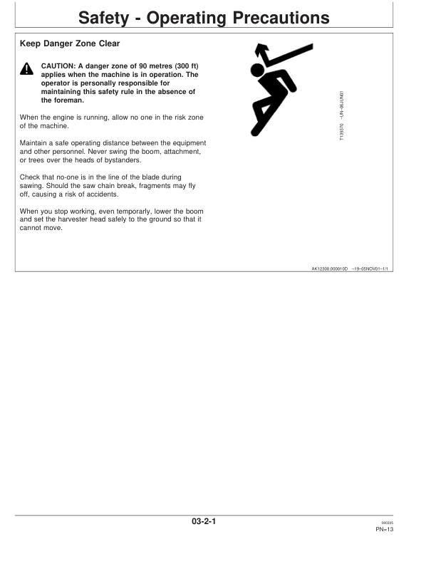 John Deere CH8 Booms Operator’s Manuals (F069911) Workshop Guide