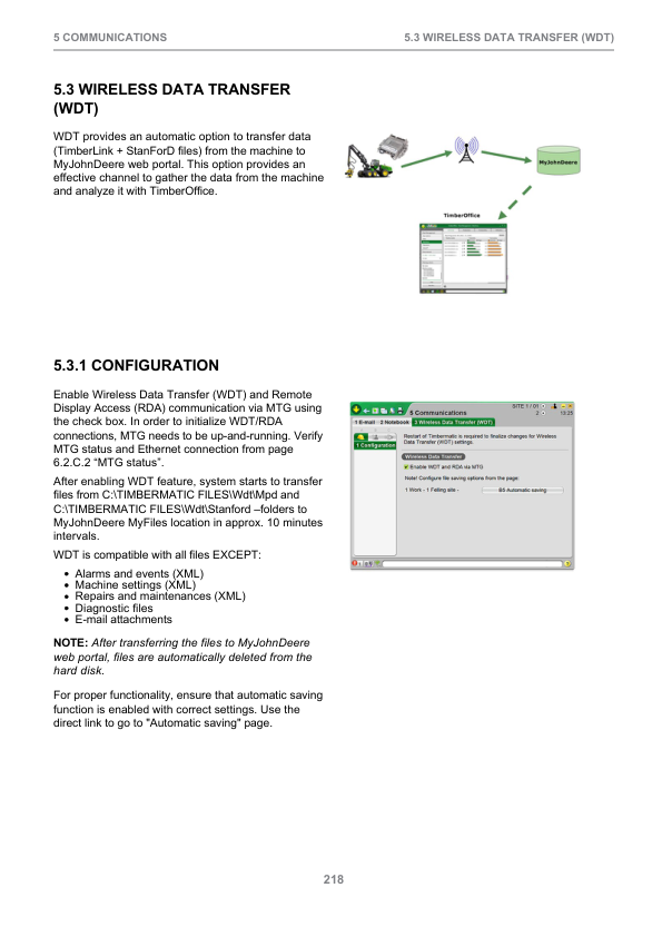 John Deere TIMBERMATIC H-09, 1070E, 1170E, 1270E, 1470E Measuring And Control Systems Operator’s Manuals (F074221) Workshop Guide