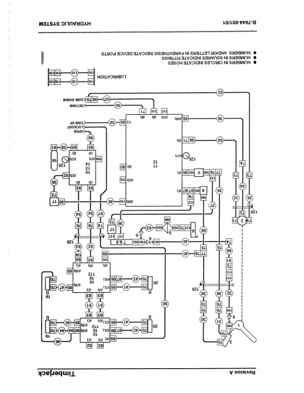 Timberjack 4800 Delimbers (SN 36617-) Parts Catalog Manual – F306814 Workshop Guide