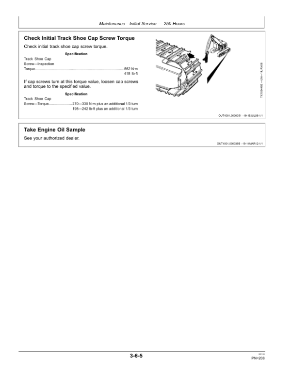 John Deere 853J, 903J, 953J, 909J, 959J, 850J, 900J, 950J Tracked Feller Bunchers Operator’s Manuals (F392597) Workshop Guide