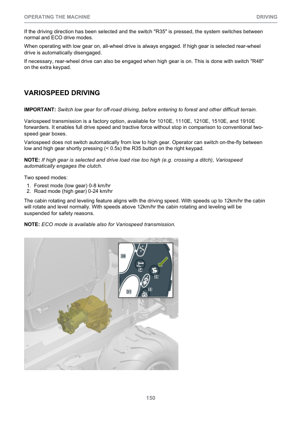 John Deere 1210E IT4, 1510E IT4 Forwarders Operator’s Manuals (F680547GENI) Workshop Guide