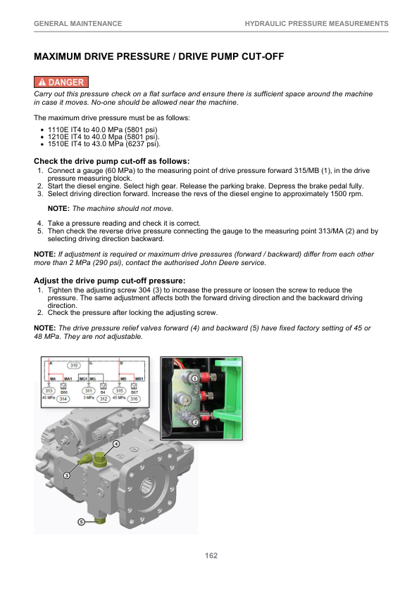 John Deere 1110E IT4, 1210E IT4, 1510E IT4 Forwarders Operator’s Manuals (F680547) Workshop Guide