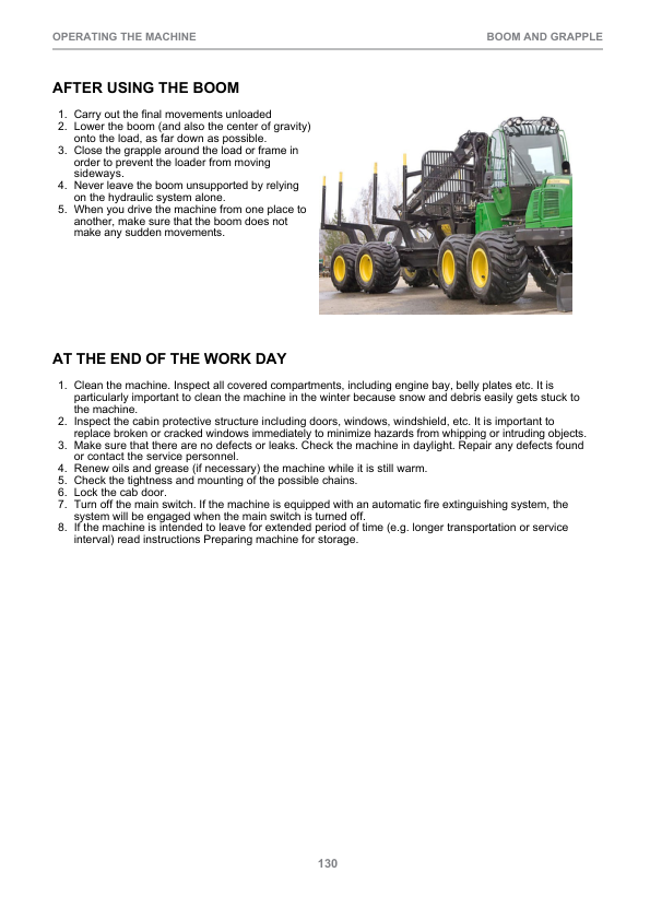 John Deere 1510E IT4 T3 FFC Forwarders Operator’s Manuals (F684189) Workshop Guide